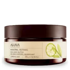 Ahava - Mineral Botanic Rich Body Butter - Lemon and Sage