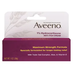 Aveeno - Maximum Strength 1% Hydrocortisone Anti-Itch Cream