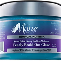 The Mane Choice - Tropical Moringa Sweet Oil & Honey Endless Moisture Pearly Braid Out Glaze