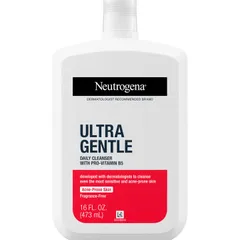 Neutrogena - Ultra Gentle Daily Cleanser with Pro-Vitamin B5 for Acne Prone Skin, Fragrance-Free