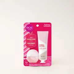 Pink Champagne Coconut Lip Balm and Hand Cream