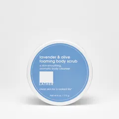 LATHER - Lavender Olive Foaming Body Scrub