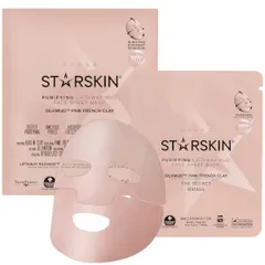 STARSKIN - Silkmud Pink French Clay Purifying Liftaway Mud Face Mask