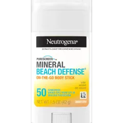 Neutrogena - Purescreen+™ Mineral Beach Defense™ On-The-Go Body Stick Sunscreen SPF 50