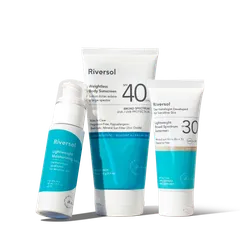 SPF 30 Face Sunscreen, SPF 40 Body Sunscreen and Moisturizer