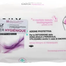 Daily Comfort Hygienic Paper Wipes 50 Wipes