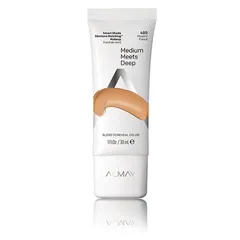 Almay - Smart Shade Skintone Matching Makeup, Oil Free, SPF 15, - 400 Medium Meets Deep