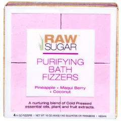 Raw Sugar - Bath Fizzer Pineapple + Maqui Berry + Coconut