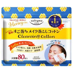 Kose - Softymo Honey In Cleansing Cotton 80 sheets