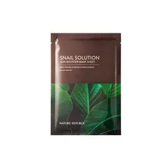 NATURE REPUBLIC - Snail Solution Skin Booster Mask Sheet