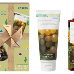 KORRES - Shower Gel Santorini Grape + Body Milk Santorini Grape