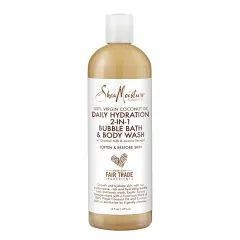 SheaMoisture - 100% Virgin Coconut Oil Daily Hydration 2 in 1 Bubble Bath and Body Wash