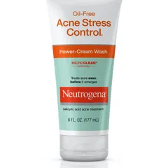 Neutrogena - Oil-Free Acne Stress Control Power-Cream Wash