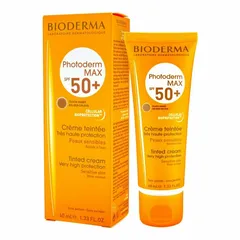 Eveline Cosmetics - Photoderm MAX Tinted Cream SPF50+ Sensitive Skin #Golden Colour