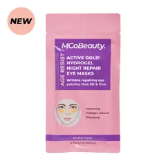 MCoBeauty - Active Gold Hydrogel Night Repair Eye Mask