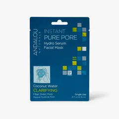 Andalou Naturals - Instant Pure Pore Hydro Serum Facial Sheet Mask
