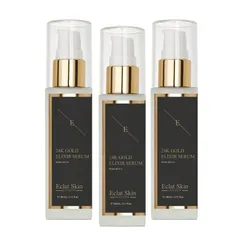 Eclat Skin London - ANTI-WRINKLE ELIXIR SERUM 24K GOLD x 3