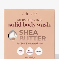 Shea Butter Moisturizing Solid Body Wash Bar