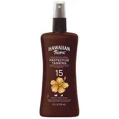 Hawaiian Tropic - Protective Tanning Oil Spray Sunscreen SPF 15