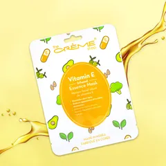 The Crème Shop - Vitamin E Essence Sheet Mask - Moisturizing