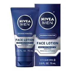 Nivea - Men Maximum Hydration Protective Lotion SPF 15, 2.5 Fluid Ounce