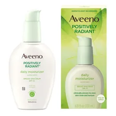 Aveeno - Positively Radiant Daily Face Moisturizer SPF 15, , 1 count