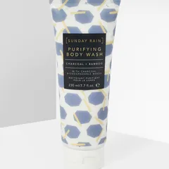 Sunday Rain - Charcoal + Bamboo Purifying Body Wash