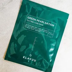 Green Pearlsation Teatree Care Mask
