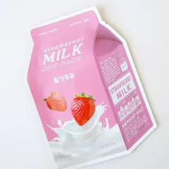 A'PIEU - Strawberry Milk Sheet Mask