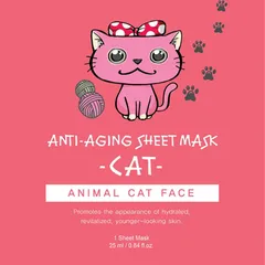 SNP - Anti-aging Sheet Mask - Cat