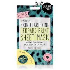 Oh K! - SOS Printed Leopard Clarifying Print Sheet Mask