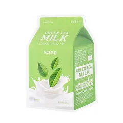 A'PIEU - Green Tea Milk Soothing Sheet Mask