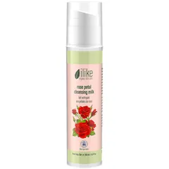 ilike organic skin care - Rose Petal Cleansing Milk