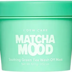 I Dew Care - Matcha Mood Soothing Green Tea Wash-Off Mask