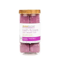 Raw Sugar - Pineapple Maqui Berry and Coconut Bath Fizzers