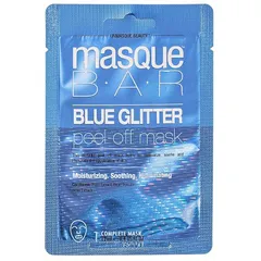 masqueBAR - Brightening Glitter Peel Off Mask Blue