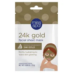 Miss Spa - 24k Gold Facial Sheet Mask