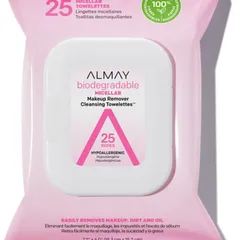 Biodegradable Micellar Makeup Remover Cleansing Towelettes