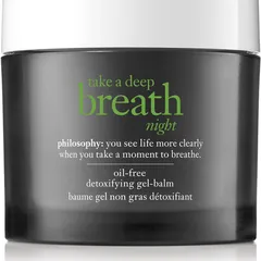 Philosophy - Take A Deep Breath Night Oil-Free Detoxifying Gel-Balm