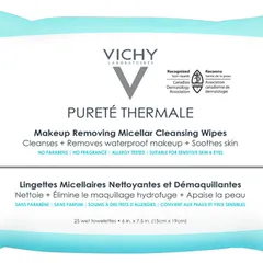 Vichy - Pureté Thermale Makeup Remover Wipes with Micellar Water