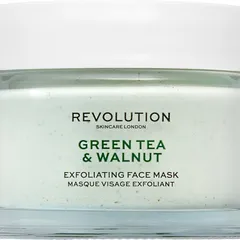 REVOLUTION SKINCARE - Green Tea & Walnut Exfoliating Face Mask