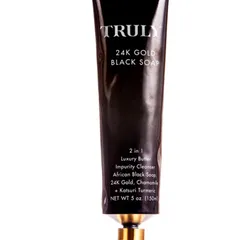Truly - 24K Gold Black Soap Impurity Cleanser