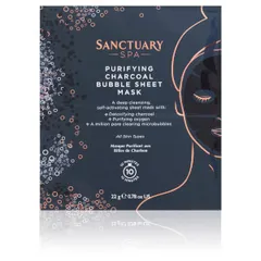 Sanctuary Spa - Charcoal Bubble Sheet Mask
