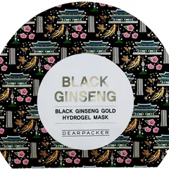 DEARPACKER - Black Ginseng Gold Hydrogel Mask