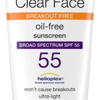 Neutrogena - Clear Face Oil-Free Sunscreen SPF 55