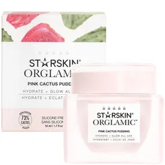 STARSKIN - Orglamic Pink Cactus Pudding Hydrate + Glow All Day