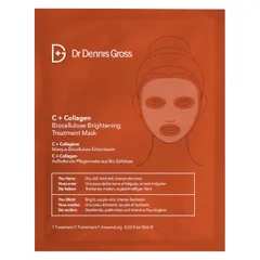 Dr Dennis Gross - C+Collagen Biocellulose Brightening Treatment Mask