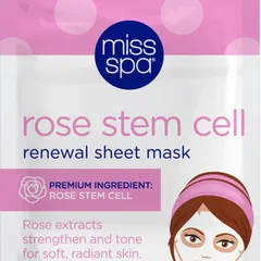 Miss Spa - Rose Stem Cell Repairing Facial Sheet Mask
