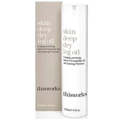 this works - Skin Deep Dry Leg Oil