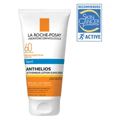Anthelios SPF 60 Body and Face Sunscreen Lotion with Vitamin E and Antioxidants